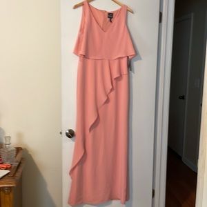 NWT Adrianna Papell crepe popover dress size 10